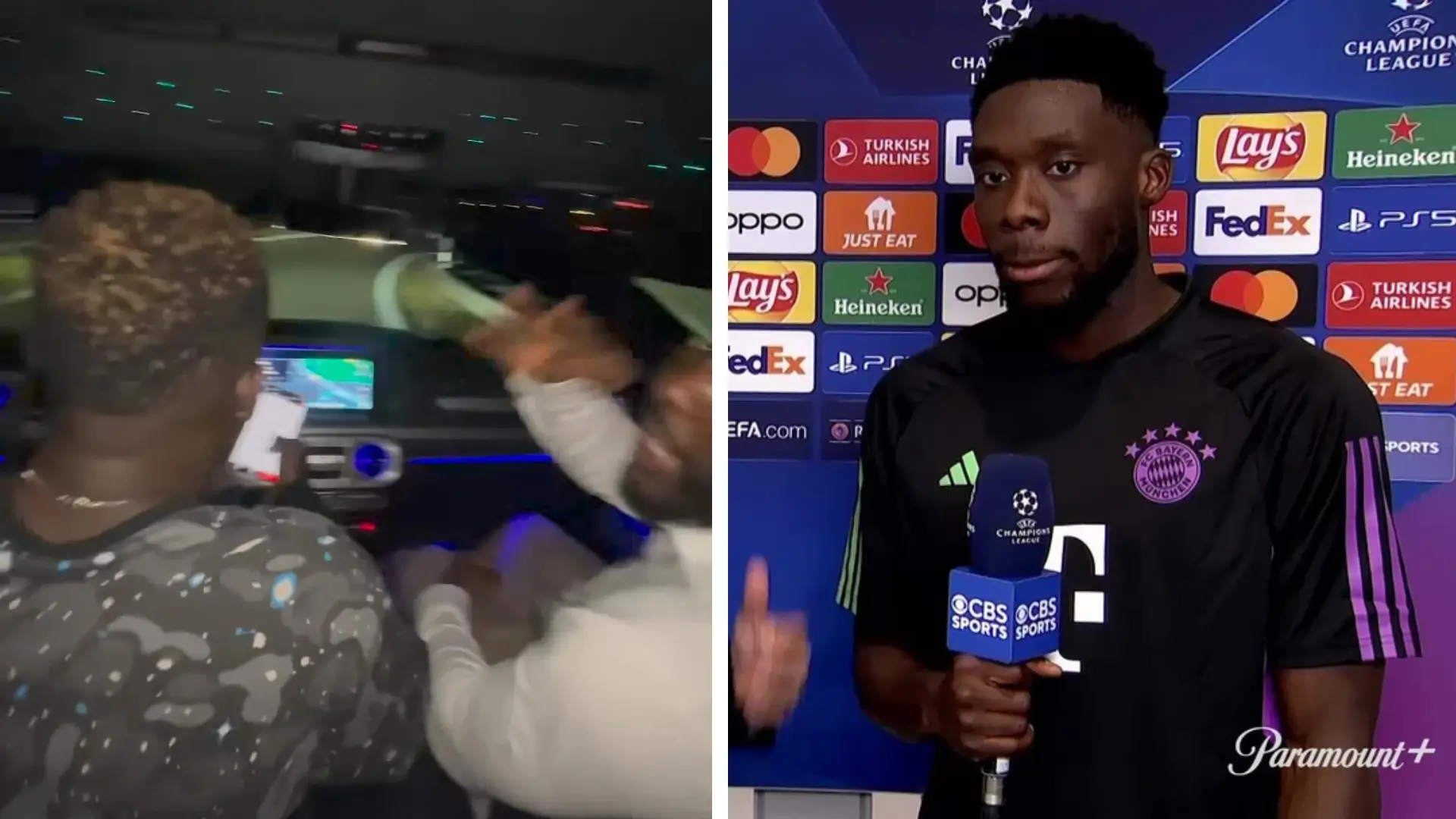 Bundesliga stars Alphonso Davies and Victor Boniface in hot water for driving offences