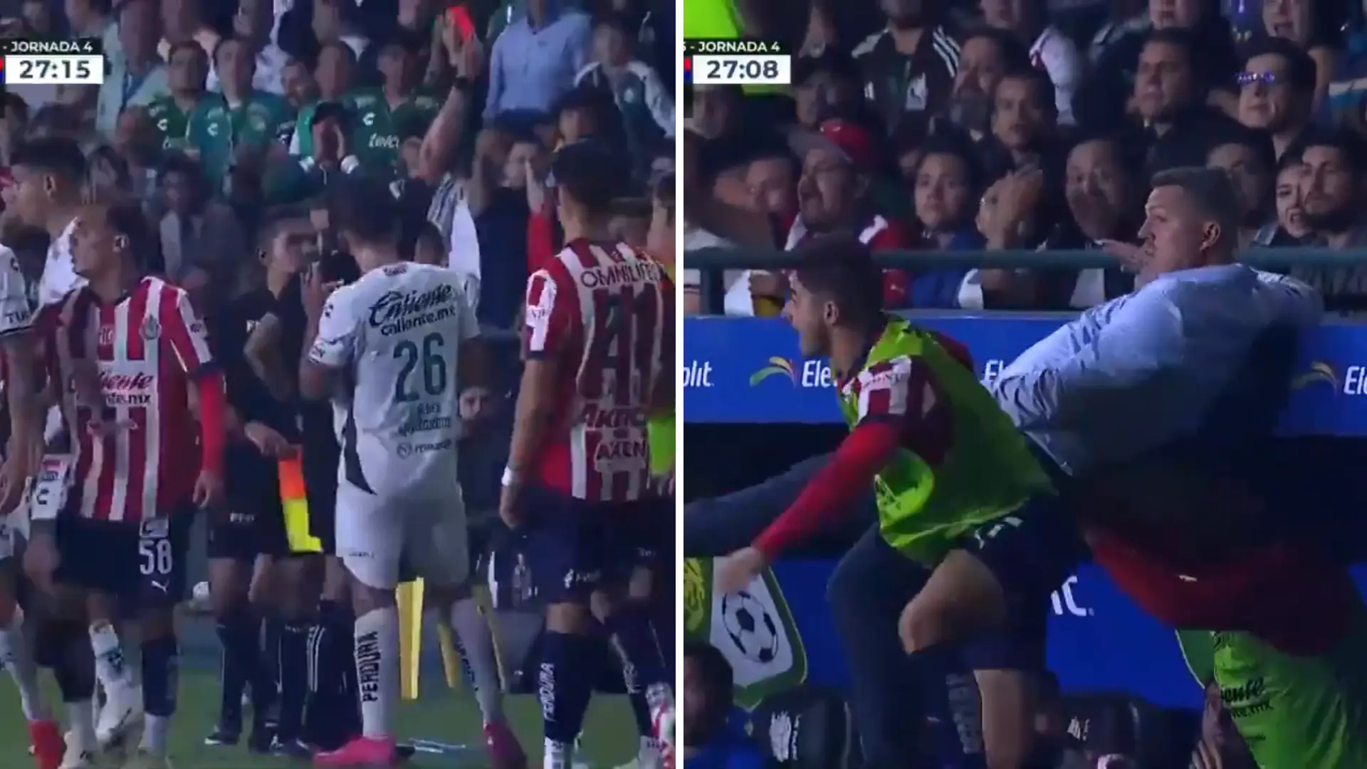 Former Watford coach sees red for kicking James Rodriguez