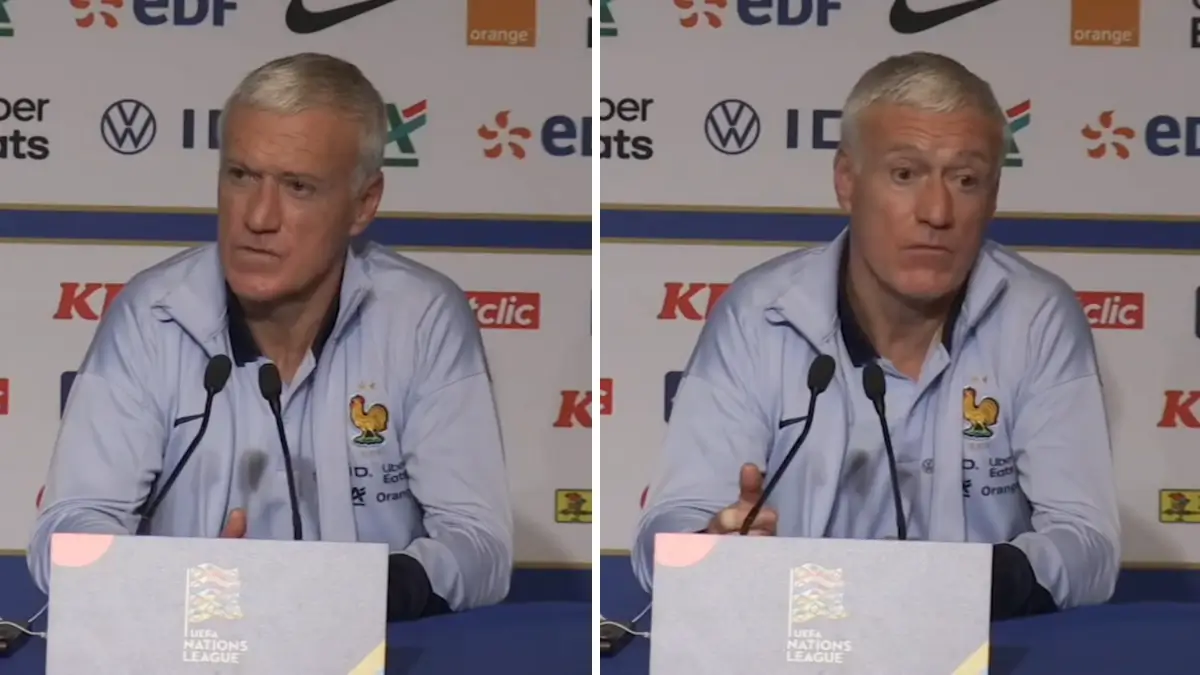 Didier Deschamps pranked with fake Croatian player named ‘testicles’ in awkward press conference