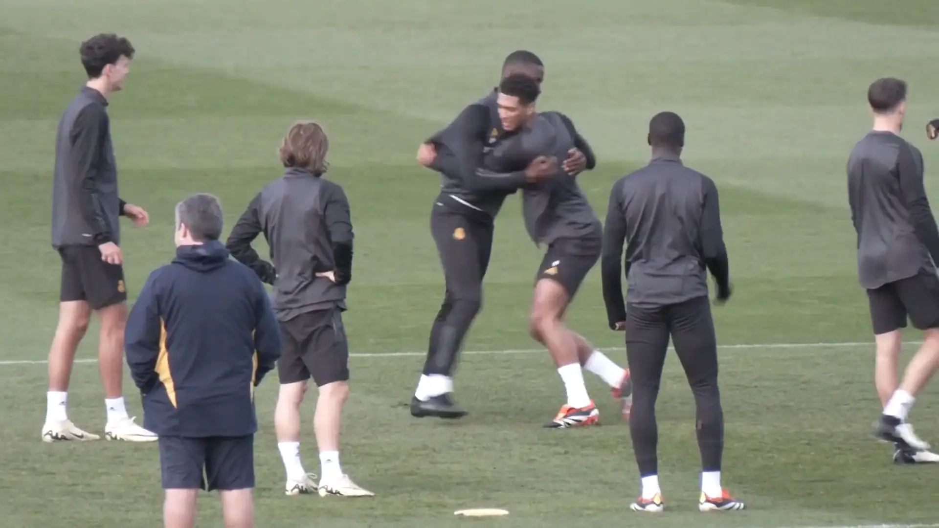 Jude Bellingham and Antonio Rudiger in training ground fight ahead of Arsenal match